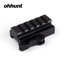Ohhunt охотничий прицел, аксессуары, средний профиль, 5 слотов, быстроразъемный рычаг 20 мм, Пикатинни Вивер, рейка, адаптер и стояк