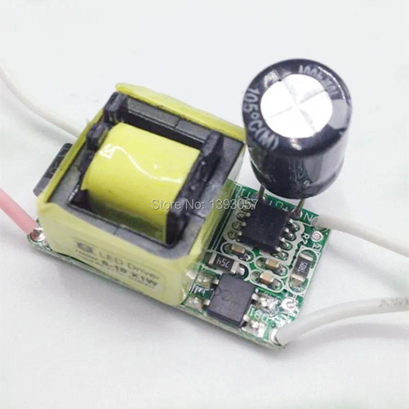

10pcs/lot 6-10x1W LED Driver, 300MA LED Transformer 6x1W 7x1W 8x1W 9x1W 10x1W 6W 7W 8W 9W 10W power supply For Lamp lighting