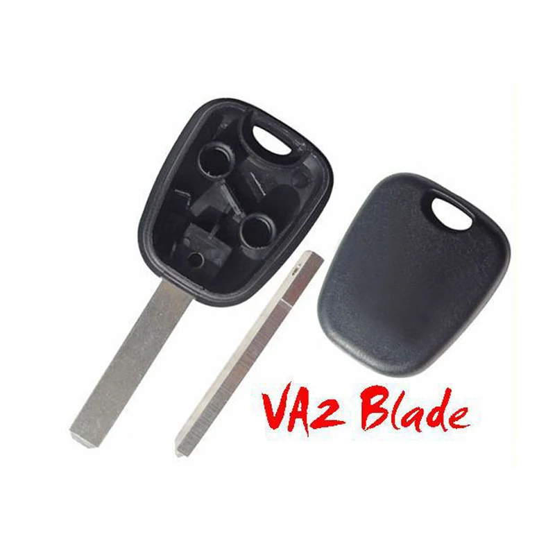 20 шт./лот для Citroen Valet Заготовка ключа транспондера с VA2 лезвие|lot|lot lotlot blade |
