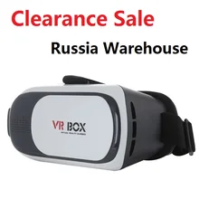 Clearance Sale VR BOX II 2.0 Google Cardboard HeadMount Version VR Virtual Reality 3D Glasses for 3.5 – 6.0 inch Smart Phone