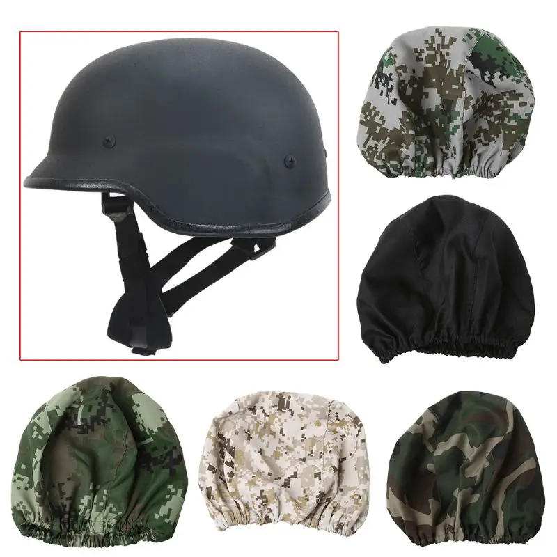 

Tactical Helmet Cover Protection Durable Dustproof Hunting Tackle Protector Elastic Adjustable Accessories Military Camouflage