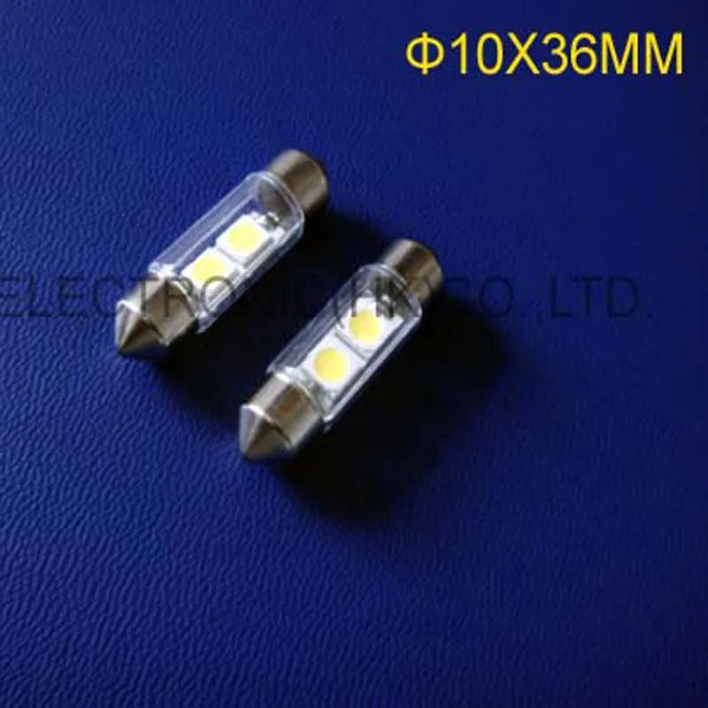 

High quality 5050 36mm 12v Car led Top lights Auto Led Roof lamps Festoon LED Car Dome Reading Lights free shipping 20pcs/lot