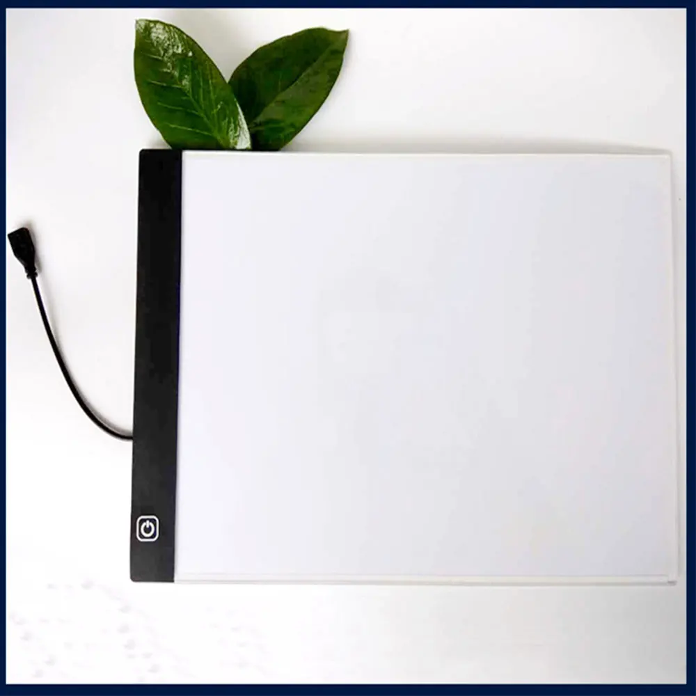 Ultrathin USB Charge A4 LED Dimmable Painting Panel Lamp Comic Sketch Write Draw Lighting Board Lig