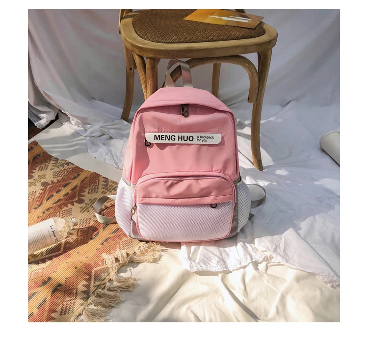 Menghuo Backpack Women School Bag for Teenage Girls Waterproof Nylon Mochila Feminina Mujer Female Book Bag Travel Bag Sac A Dos_34_19
