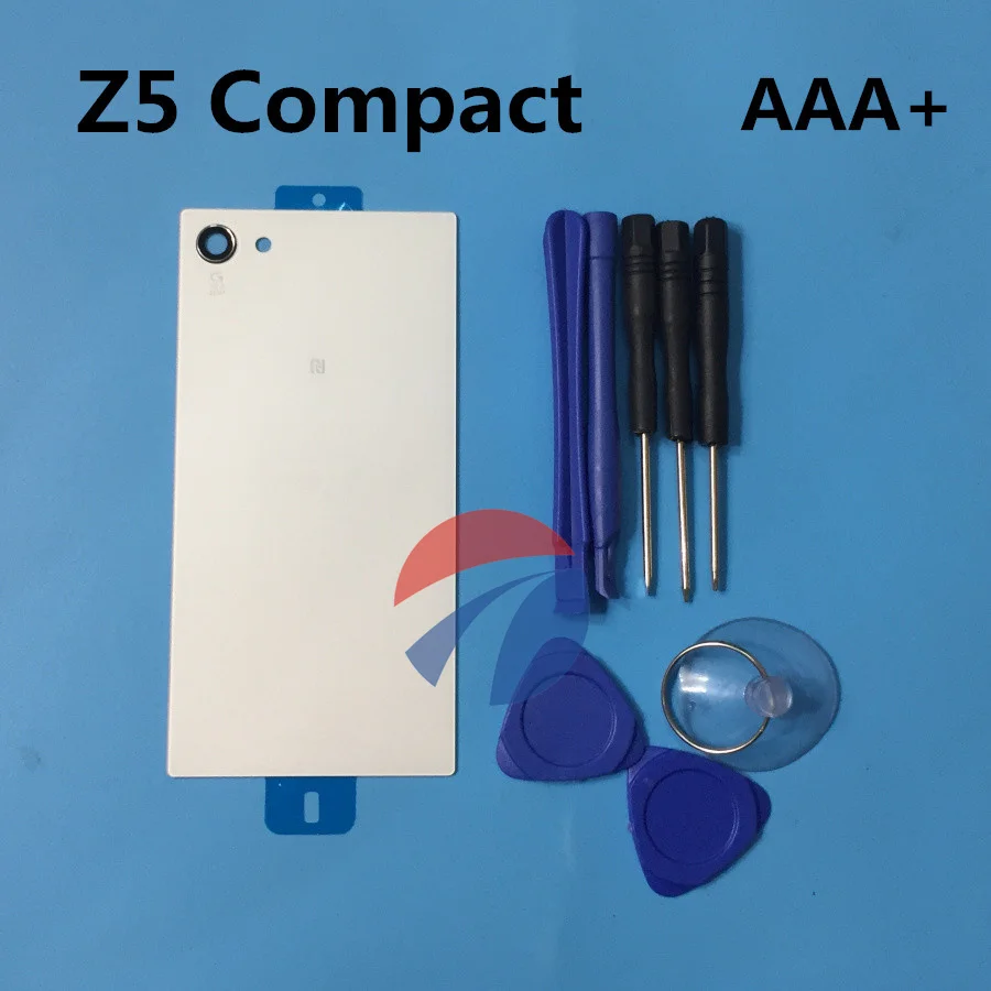 

Original Housing New Rear Back Battery Door Cover Case For Sony Xperia Z5 Compact mini E5803 E5823 Replacement Parts + tools