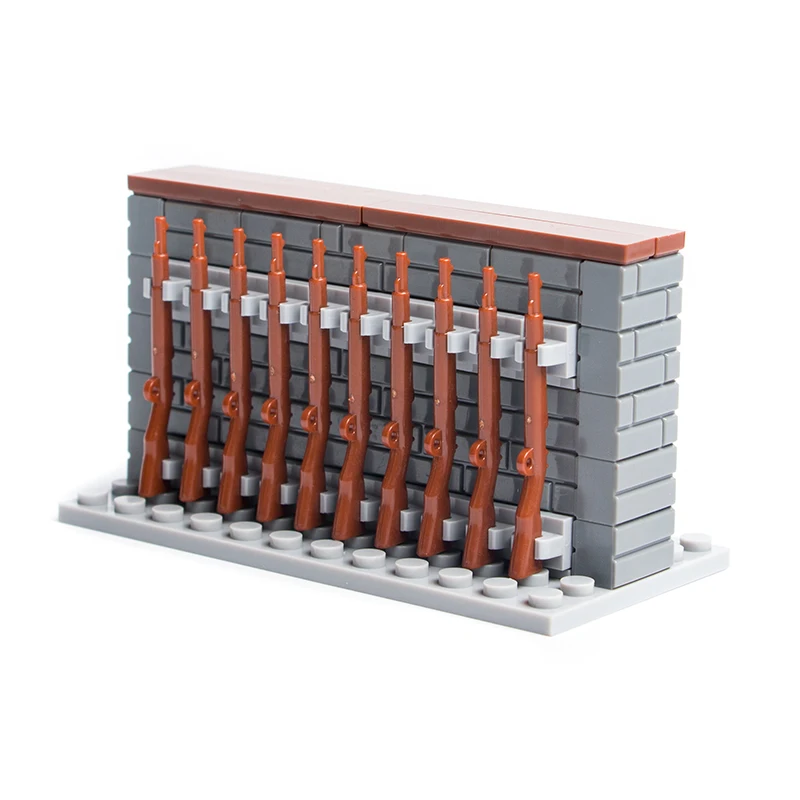 WW2 Military Soldiers Rifle Weapons Building Blocks Army MOC Figures Gun Model Accessories Blocks Toy Compatible LegoINGly