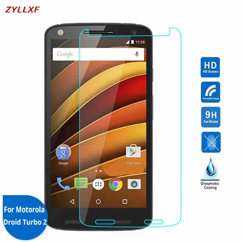 Для Motorola Moto Droid Turbo 2 закаленное стекло 5 4 дюйма 9H 2.5D Защитная пленка для экрана на X