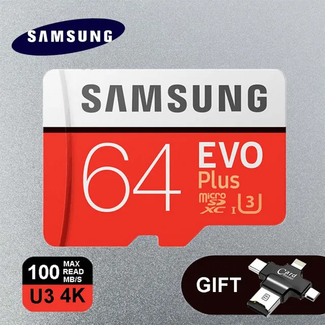 SAMSUNG-EVO-Plus-Memory-Card-64GB-U3-128