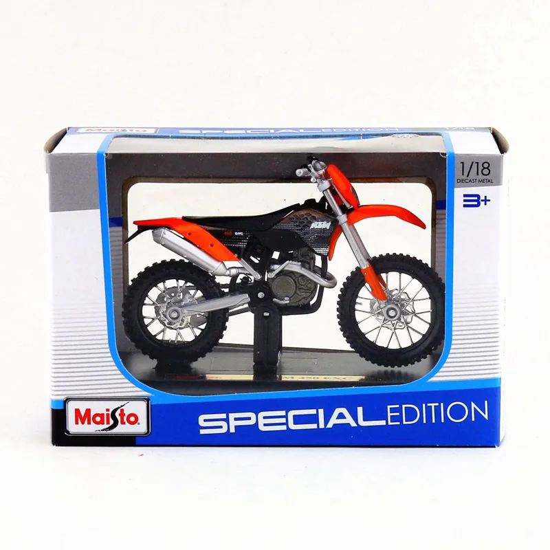 1:18 Масштаб Maisto мотоцикл игрушка сплав 450 EXC модель коллекционный игрушечный