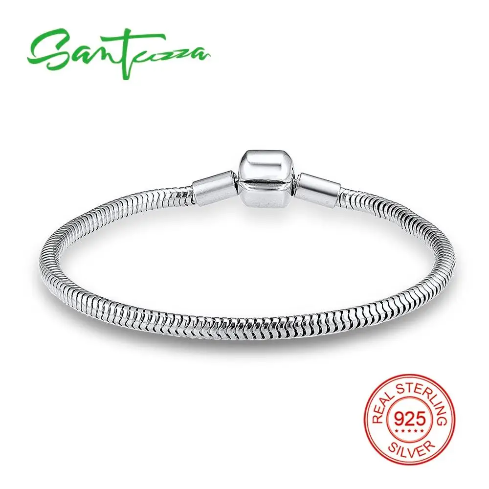 Buy 925 Sterling Silver Snake Chain Bracelet Fit for