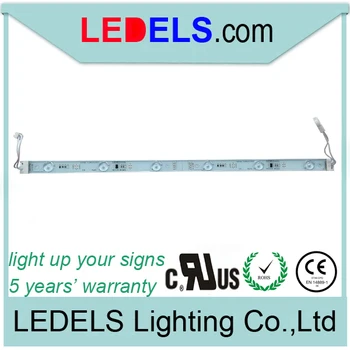 

30pcs/lot,UL Listed CE ROHS approved,24v 7.2w 720LM backlight led lights box letter linear led light module,lightbox led module