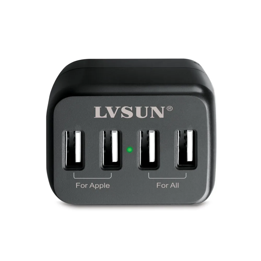 Udoli 2 шт./лот 20 Вт 4A универсальное 5 в 2.4A 4 порта USB настенное зарядное устройство