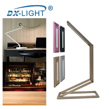 

Simple Ultra-thin Folding Table Lamp Portable LED Eye Protection Metal Lamp Creative Rechargeable Dimmable Lamp