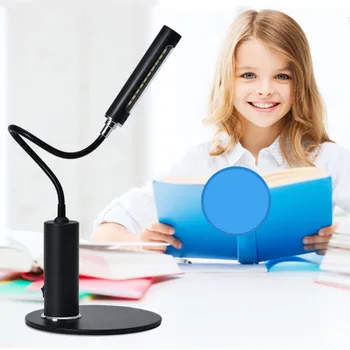 

Fashion FX013 LED Desk Lamp Students Study Reading Day White Brightness Table Desk Lamps Lights Eye Protecting Hot Sale