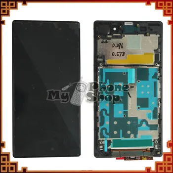 

10pcs/lot for Sony for Xperia Z1 L39h C6902 C6903 C6906 C6943 LCD Touch Digitizer +Frame Black/White Free Shipping By DHL/EMS