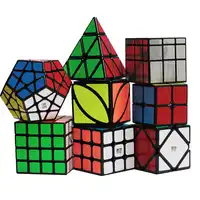 ZCUBE バンドル 8 ピース/セットギフトパック Qiyi XMD マジックキューブセット 2 × 2 × 2 3 × 3 × 3 4 × 4 × 4 ミラースピードキューブパズル教育玩具子供のため