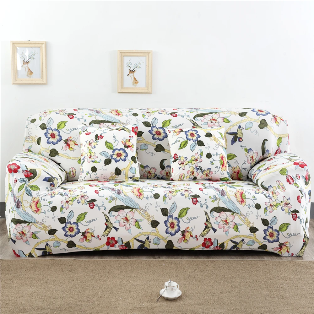Домашний цветочный геометрический чехол для дивана, большая эластичность, все включено, нескользящий стрейч-чехол для дивана, полотенце, домашний декор