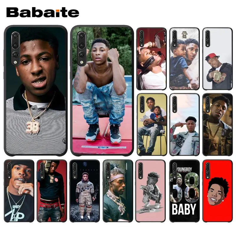 

Babaite YoungBoy Never Broke Again Lil Baby Phone Case for Huawei P20 Mate20 Lite Honor Play 8A 8C 7C 5A Y6 Y5 II Psmart
