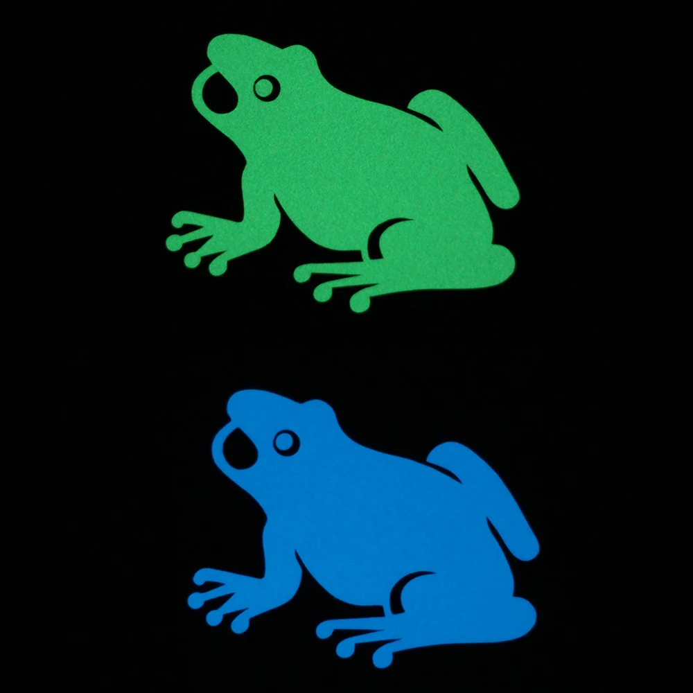 Luminous Cartoon Frog Switch Sticker Fluorescent Glow in the Dark
