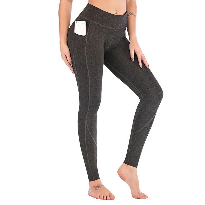 

Yoga Pants with Packets Women Energy Seamless Leggings High Waisted Legging Sport Women Fitness Slim Sportswear Running Pants