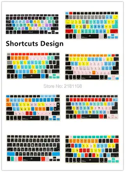 

Ableton Live Logic Pro X Avid Pro Tools Shortcut Keyboard Cover Skin For Macbook Pro Air Retina 13 15 17