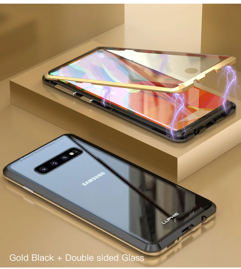 Samsung S10 Plus S10e magnet glass case (14)