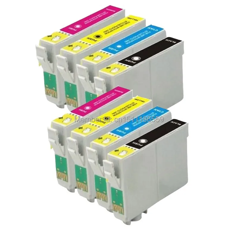 

8 Ink Cartridges for Stylus SX425W SX435W SX420W SX125 SX425W SX-435W Inkjet Printer 1285XL