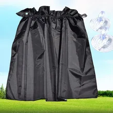 Cortinas de janela Cortina Bonito Personalidade Chic Telescópica 2018 Bloco Carro Cortinas 2 peças/lote Caprichoso 190 t