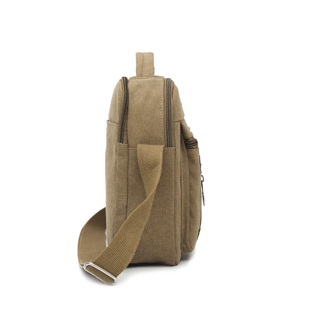 Aelicy мужские спортивные однотонные холщовые сумки-мессенджеры, сумка высокого качества для путешествий, модные сумки через плечо, новые сумки на плечо для мужчин