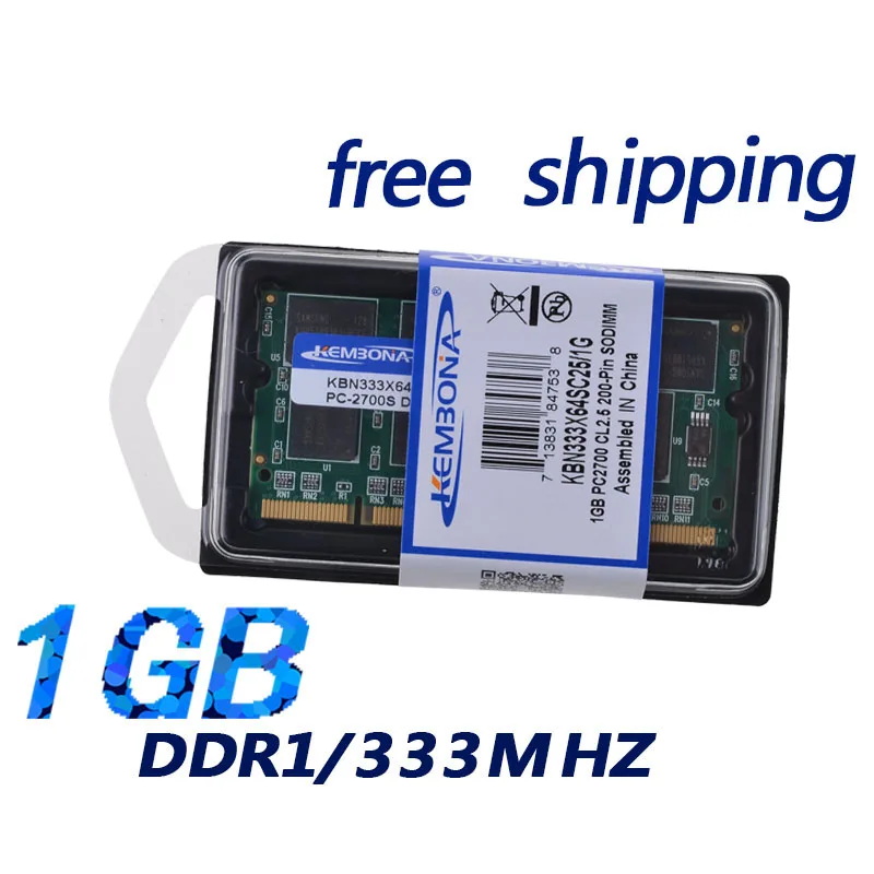 Prix KEMBONA D origine hynix chipset ordinateur portable ddr1 ram 333 MHz 1 gb so dimm bien testé top qualité livraison gratuite
