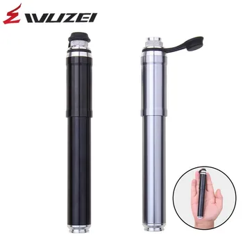 

WUZEI Portable Mini Bicycle Pump 160 PSI High Pressure Road Cycling Hand Air Pump Ball Tire Inflator MTB Mountain Bike Pump 83g