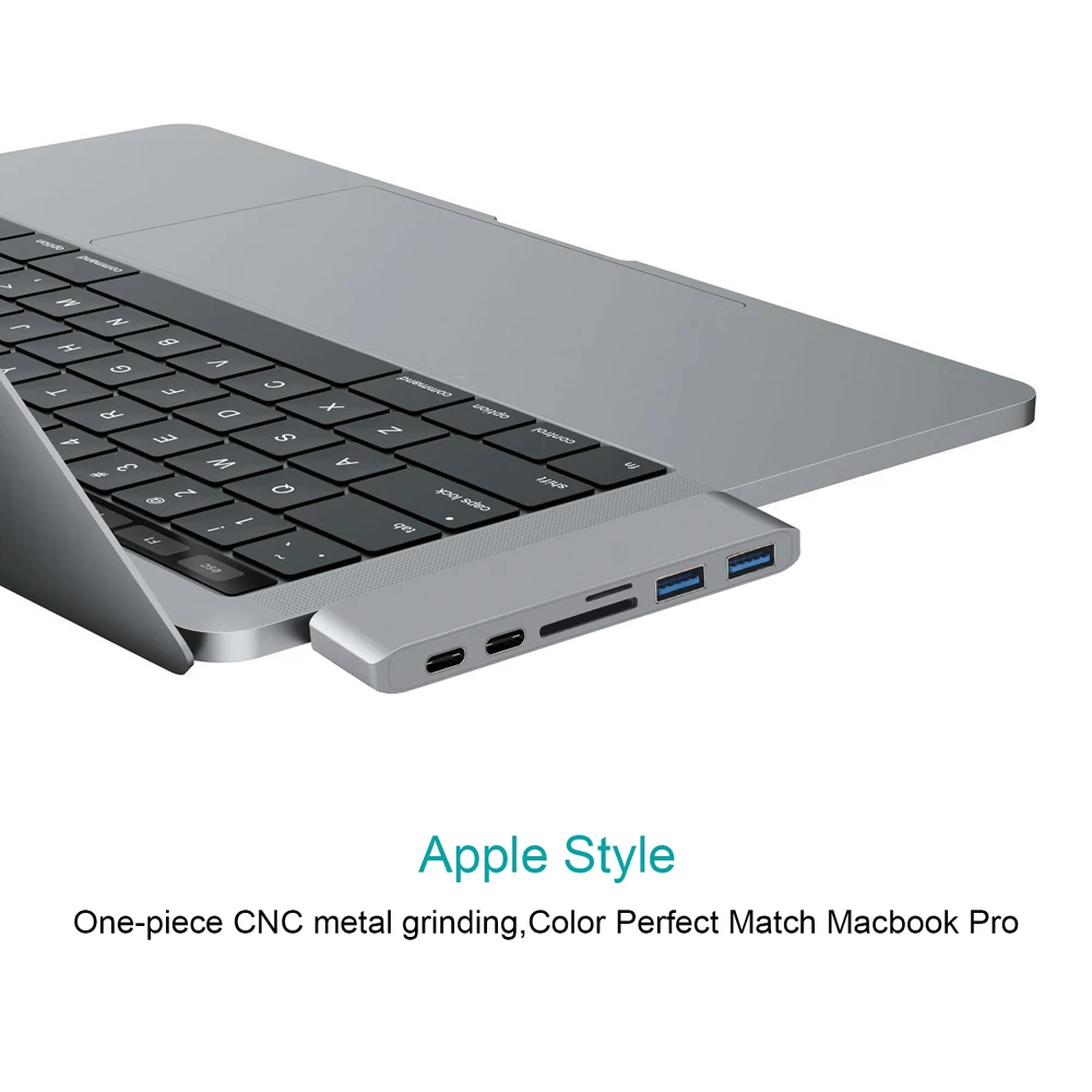 

NWorld USB C Hub MacBook for Pro 13" and 15" 2016/2017, Type C Hub SD/Micro SD Card Reader Type-C To USB3.0 USB-C Charger PD