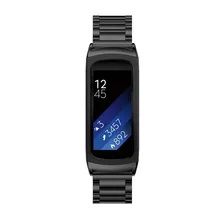 HOT Genuine Stainless Steel Bracelet Smart Watch Band Strap For Samsung Gear Fit 2 SM-R360 OCT 10