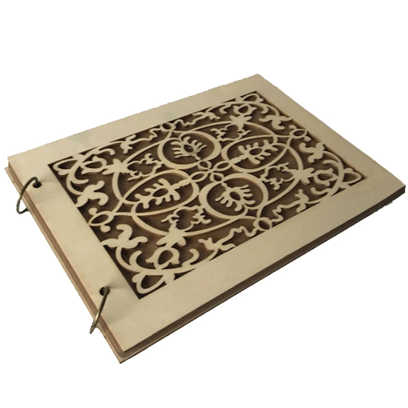 

Personalized Rustic Wedding Guestbook Custom Wood Guest Book Engagement Anniversary Gift Wedding Sign Book