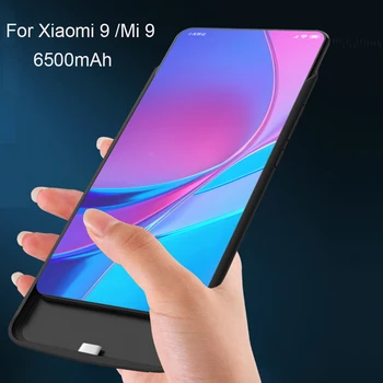 

High Quality 6500mAh Power Bank Case For Xiaomi 9 Pack Backup Battery Charge For Xiaomi Mi 9 Battery Case Cove