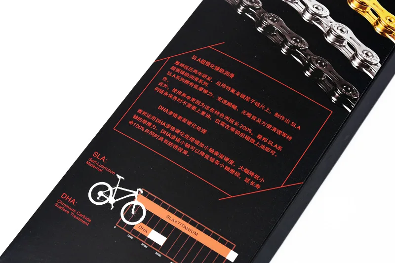 Perfect YBN bicycle chain GH10-TIG golden half hollow MTB bike chains 10 speed 116 link 279g ultralight mountain road bike Parts 16 Perfect YBN bicycle chain GH10-TIG golden half hollow MTB bike chains 10 speed 116 link 279g ultralight mountain road bike Parts 16