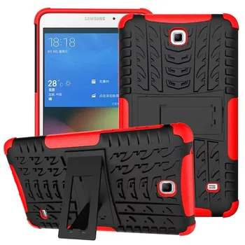 

For Samsung Galaxy Tab 4 7.0 T230 T231 T235 Tough Impact Case Heavy Duty Armor Hybrid Anti-knock Silicon Hard Back Cover