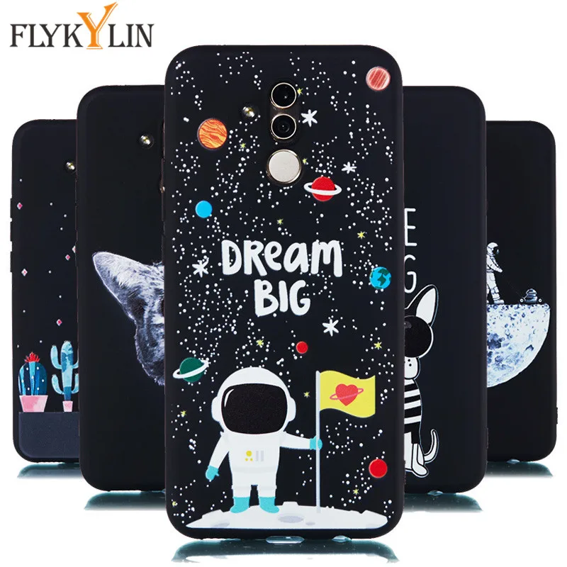 

For Huawei Mate 20 Case on sFor Coque Huawei Mate 20 Lite case Black Soft Silicone TPU Cover sFor Fundas Huawei Mate 20 Pro Case