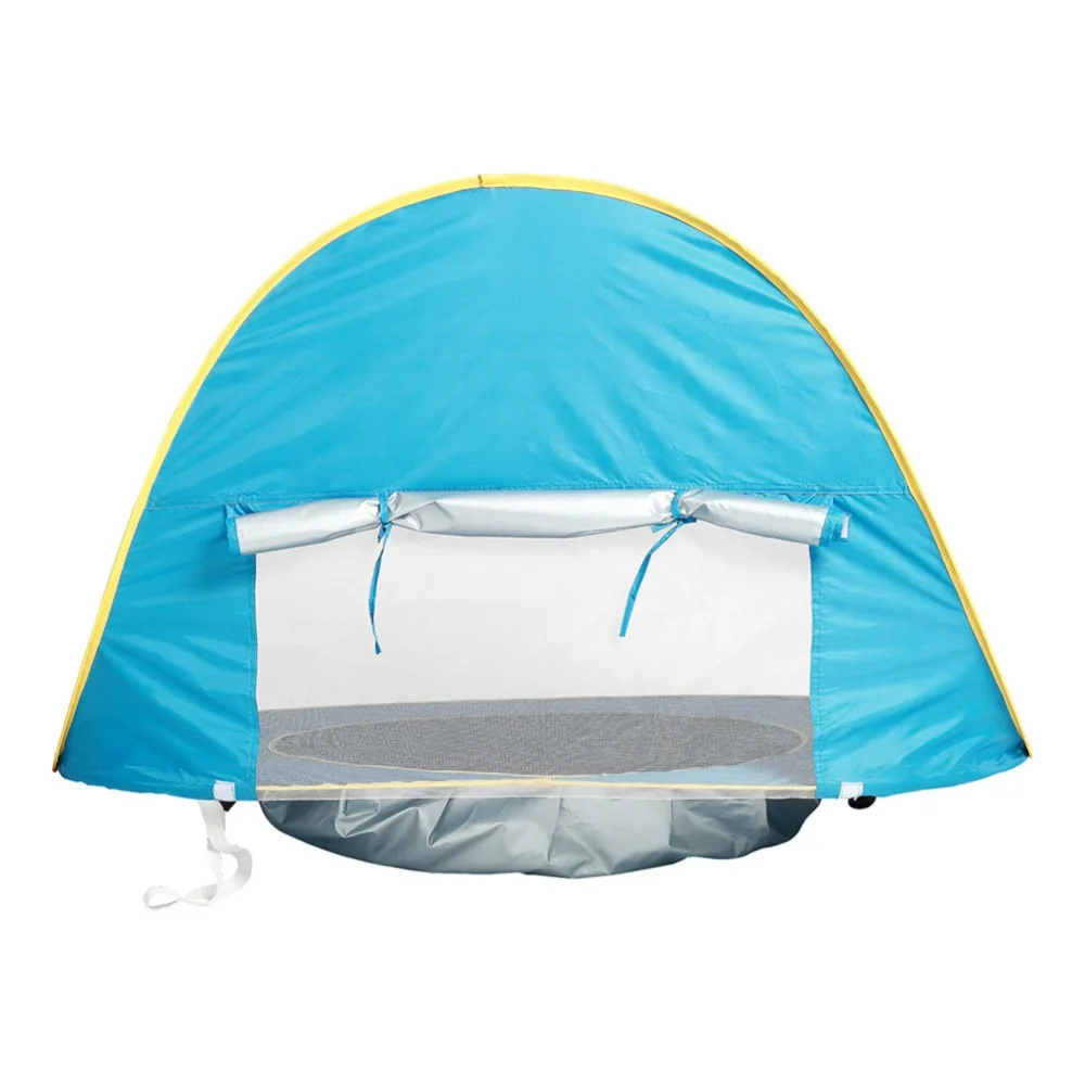 Детские пляжные палатки Всплывающие портативный тенты бассейн УФ Защита солнечные укрытия для младенцев