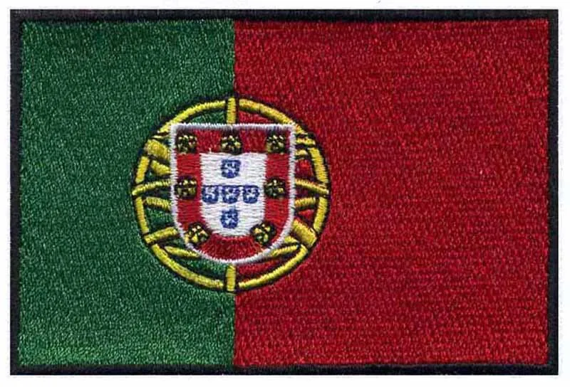 

Portugal embroidery flag of 3" wide /material para artesanato/tottenham hotspur/parches para la ropa