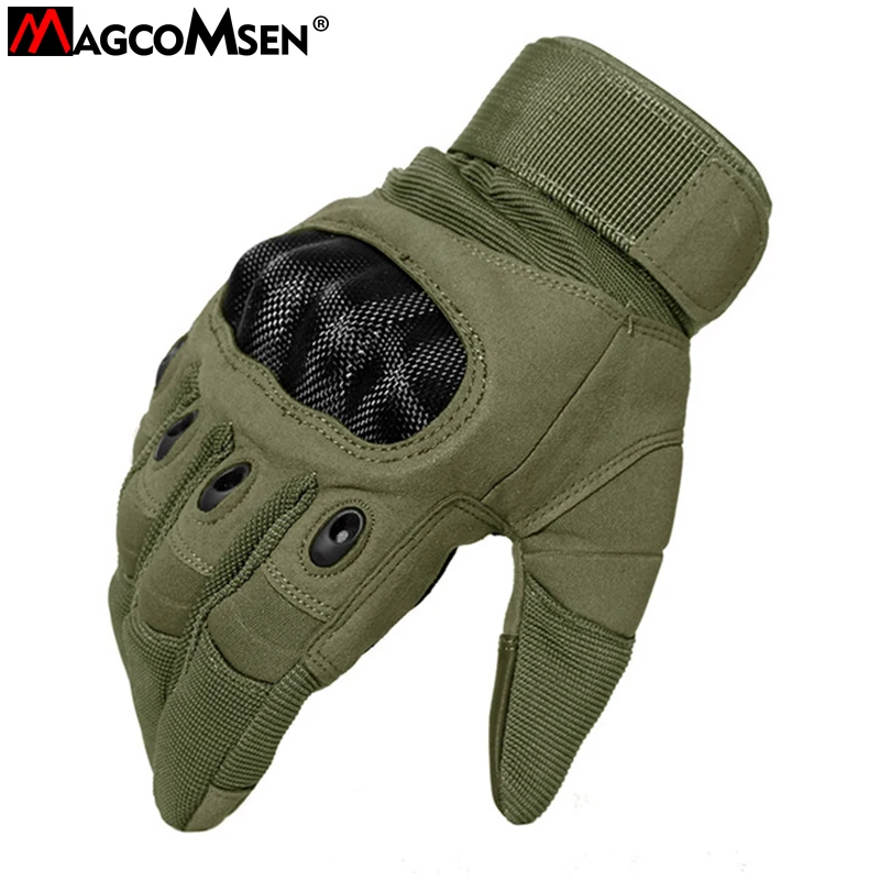 MAGCOMSEN Gloves Men Winter Full Finger Tactical Gloves Man Military ...