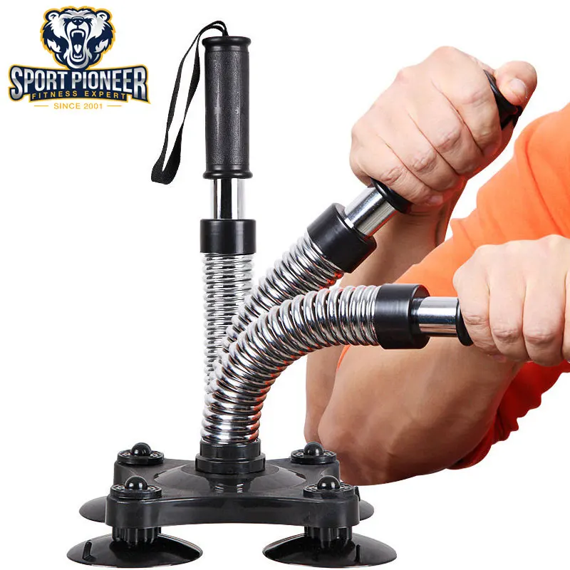 Carpal Expander Hand Gripper Strengths Wrestling Arm Blaster Exerciser Power Twister Fitness