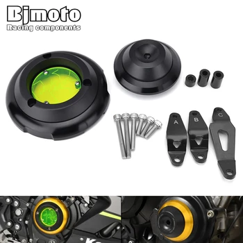 

BJMOTO Motorcycle Engine Stator Cover Protection For Kawasaki Ninja 400 2018 2019 Crash Pad Slider Case Protector Guard Ninja400