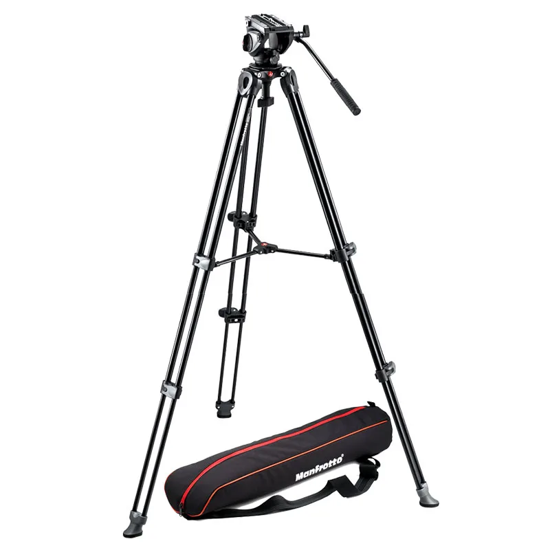 Manfrotto MVH500A Tripod Heads + MVT502AM Portable Tripod For SLR