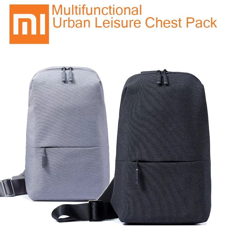 2016 Original Xiaomi Minimalist Urban Back Pack Leisure Chest Pack