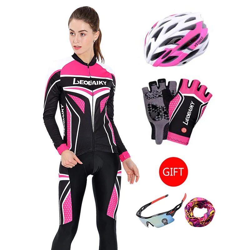 Комплекты для велоспорта с длинным рукавом для женщин Berathable бренд ...