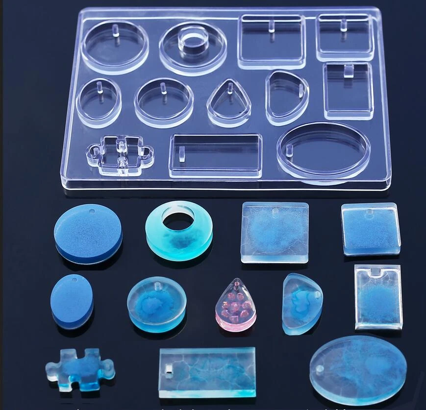 DIY Craft Tool Cabochon Silicone Mold Making Jewelry Pendant Resin Casting Mould DIY Craft Tool Cabochon Silicone Mold Making Jewelry Pendant Resin Casting Mould