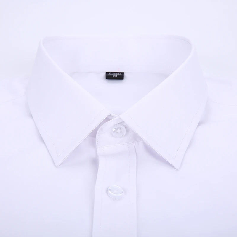 DAVYDAISY Новое поступление Летняя мужская рубашка с коротким рукавом Однотонная парадная рубашка приталенная Мужская брендовая одежда мужские рубашки DS237