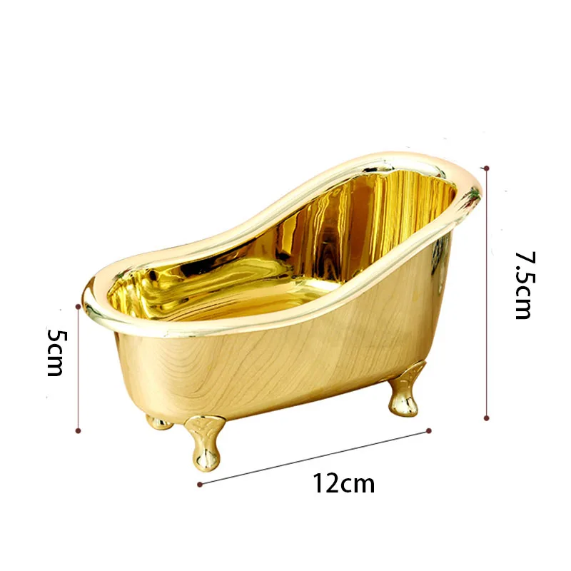 Soap Storage box Bathroom Accessories Mini Bathtub Storage Box Toothpaste Toothbrush Cosmetic Makeup Tool Storage box