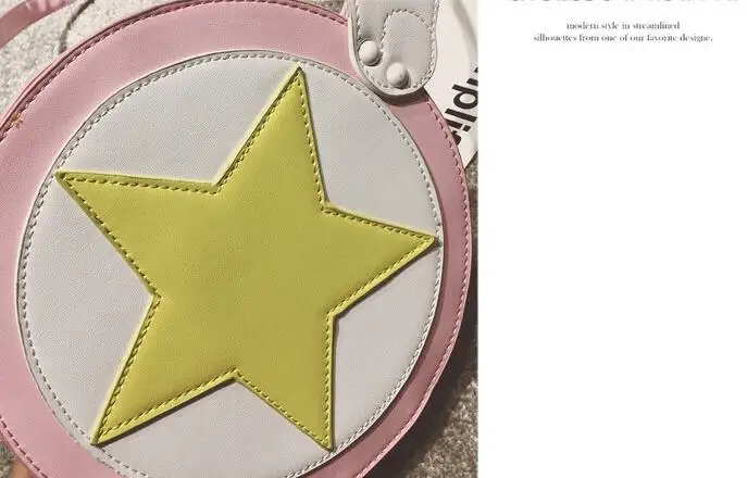 Женская детская сумка принцессы для девочек Японский комикс карта Captor Sakura крылья
